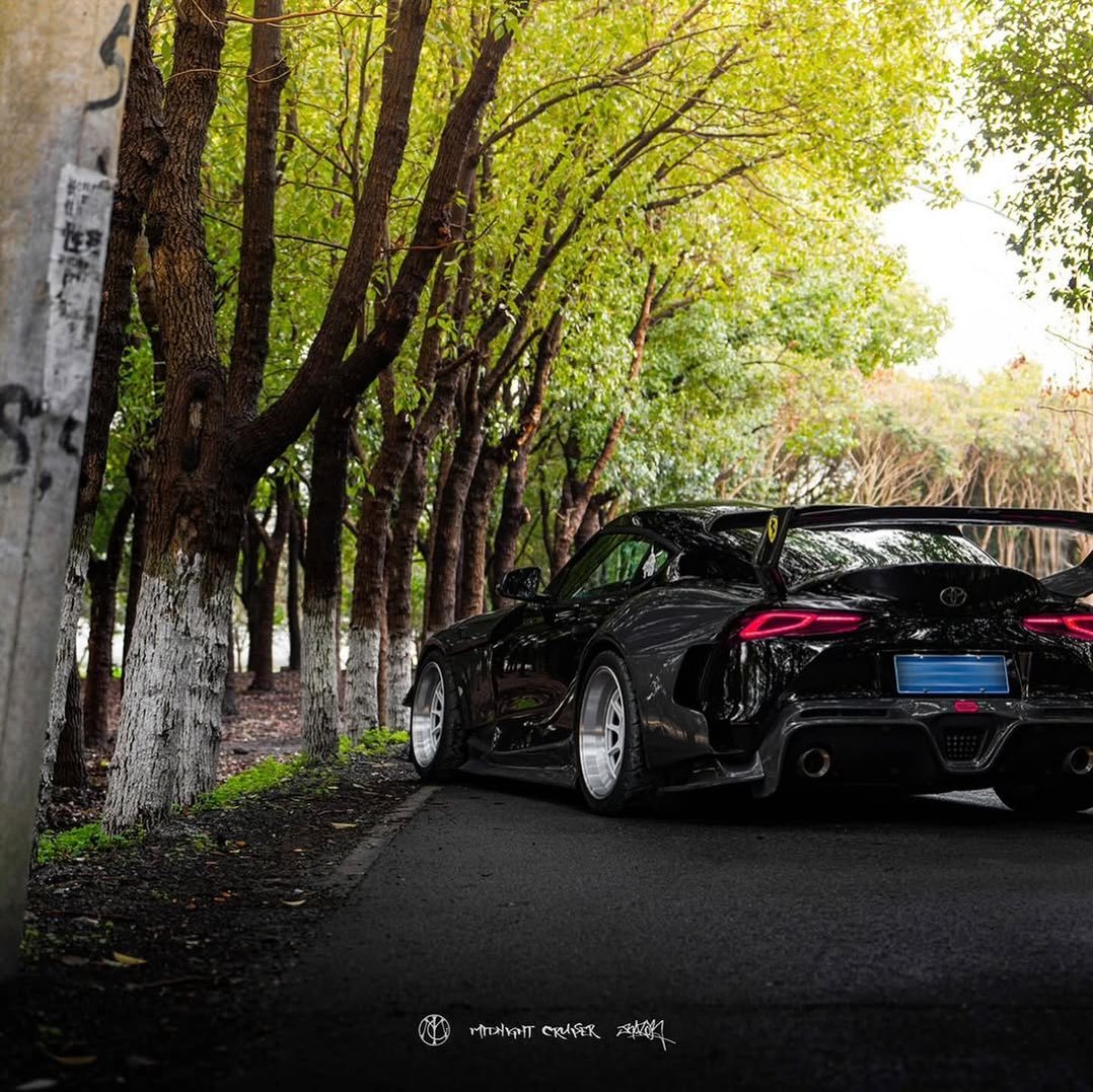 Geex Village Unicorn GT3 Toyota Supra Widebody Carbon / FRP Bodykit Aftermarket Carbon Fiber Part / Bodykit - Robot Bodykits
