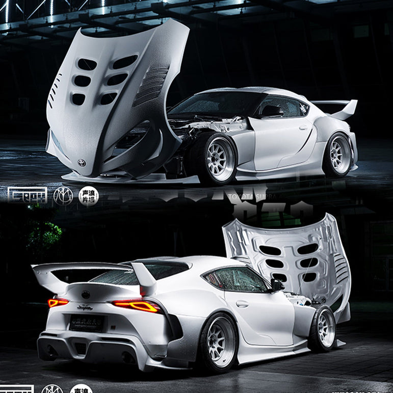 Geex Village Unicorn GT3 Toyota Supra Widebody Carbon / FRP Bodykit Aftermarket Carbon Fiber Part / Bodykit - Robot Bodykits