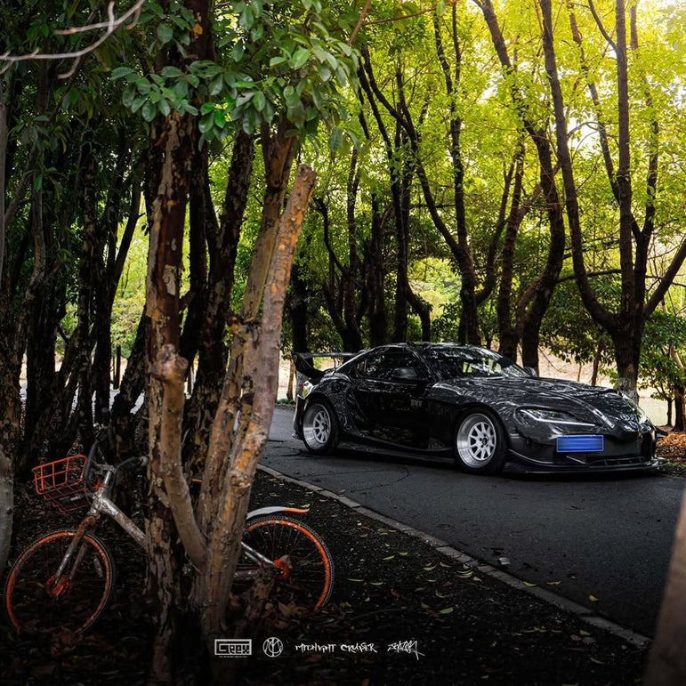 Geex Village Unicorn GT3 Toyota Supra Widebody Carbon / FRP Bodykit Aftermarket Carbon Fiber Part / Bodykit - Robot Bodykits