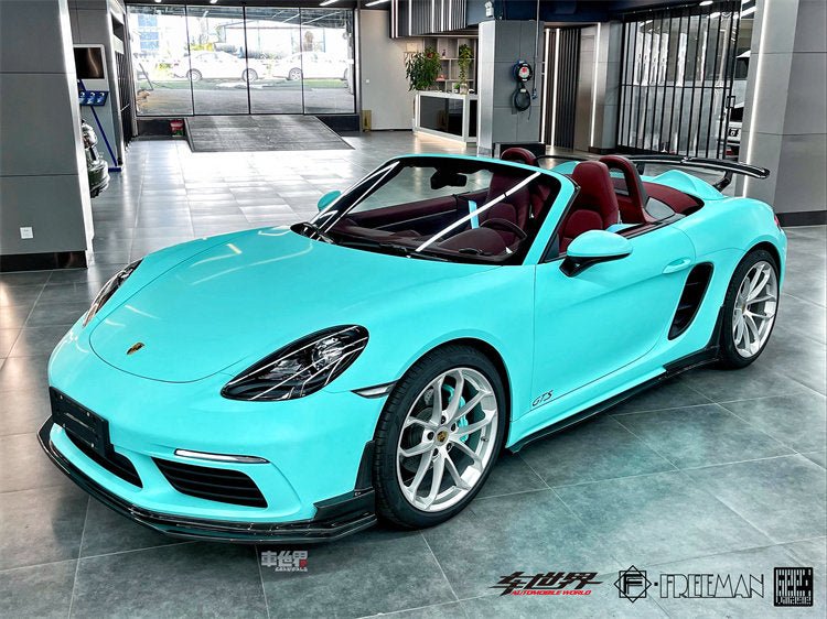 Geex x Freeman Studio Porsche 718 Boxster Carbon Fibre Aero Kit Aftermarket Carbon Fiber Part / Bodykit - Robot Bodykits