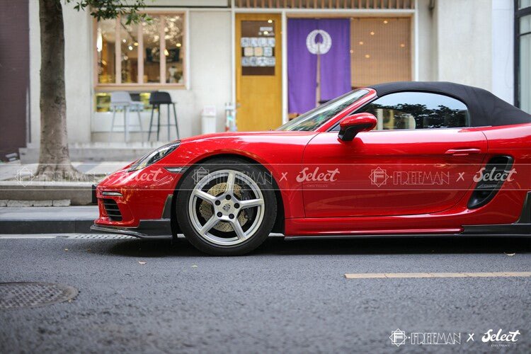 Geex x Freeman Studio Porsche 718 Boxster Carbon Fibre Aero Kit Aftermarket Carbon Fiber Part / Bodykit - Robot Bodykits