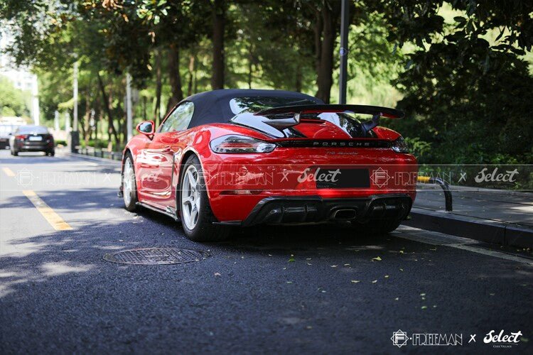 Geex x Freeman Studio Porsche 718 Boxster Carbon Fibre Aero Kit Aftermarket Carbon Fiber Part / Bodykit - Robot Bodykits