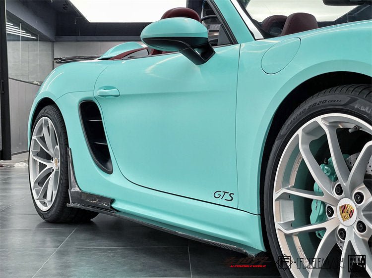 Geex x Freeman Studio Porsche 718 Boxster Carbon Fibre Aero Kit Aftermarket Carbon Fiber Part / Bodykit - Robot Bodykits
