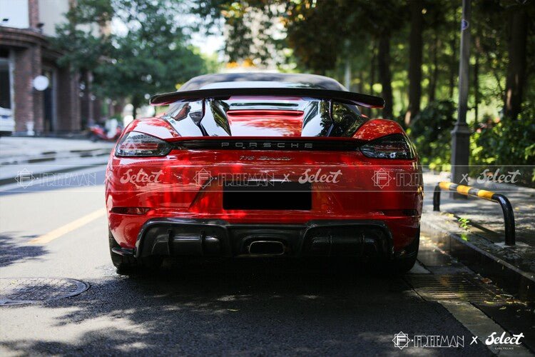 Geex x Freeman Studio Porsche 718 Boxster Carbon Fibre Aero Kit Aftermarket Carbon Fiber Part / Bodykit - Robot Bodykits