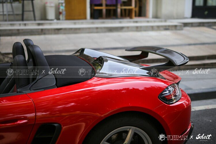 Geex x Freeman Studio Porsche 718 Boxster Carbon Fibre Aero Kit Aftermarket Carbon Fiber Part / Bodykit - Robot Bodykits
