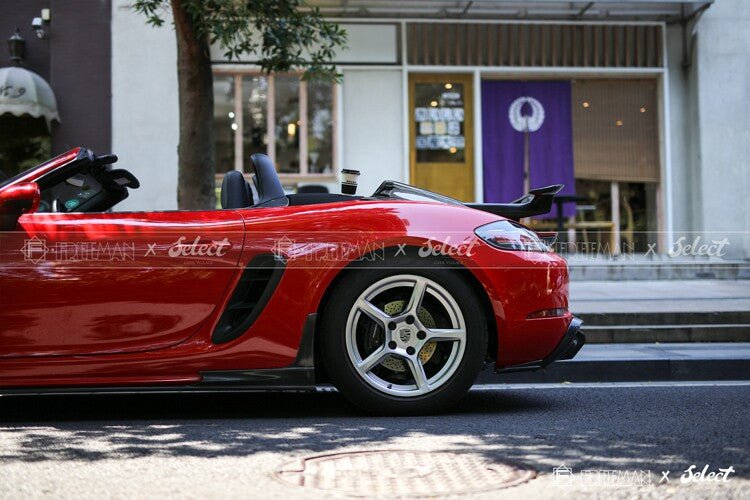 Geex x Freeman Studio Porsche 718 Boxster Carbon Fibre Aero Kit Aftermarket Carbon Fiber Part / Bodykit - Robot Bodykits