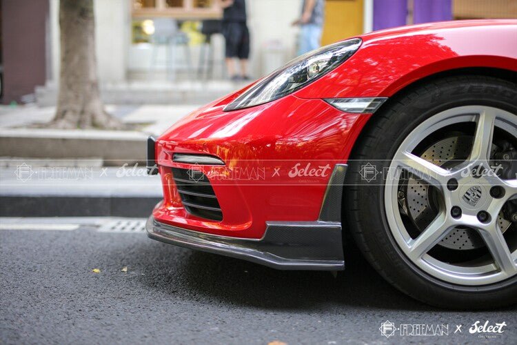 Geex x Freeman Studio Porsche 718 Boxster Carbon Fibre Aero Kit Aftermarket Carbon Fiber Part / Bodykit - Robot Bodykits