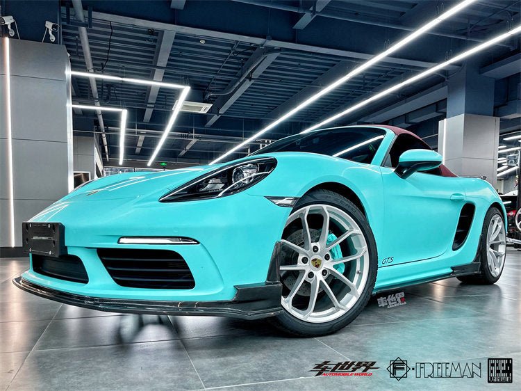 Geex x Freeman Studio Porsche 718 Boxster Carbon Fibre Aero Kit Aftermarket Carbon Fiber Part / Bodykit - Robot Bodykits