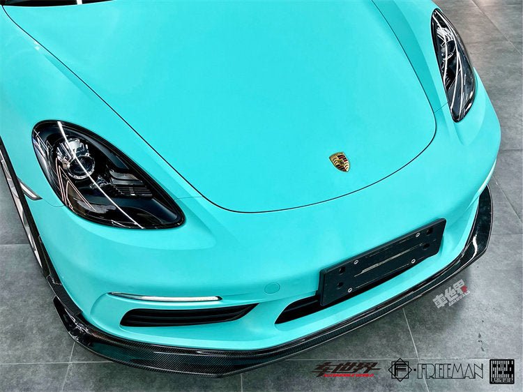 Geex x Freeman Studio Porsche 718 Boxster Carbon Fibre Aero Kit Aftermarket Carbon Fiber Part / Bodykit - Robot Bodykits