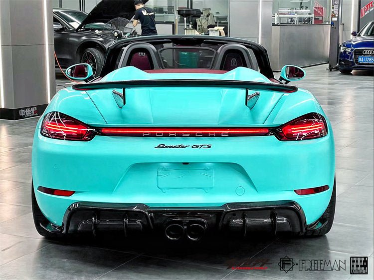 Geex x Freeman Studio Porsche 718 Boxster Carbon Fibre Aero Kit Aftermarket Carbon Fiber Part / Bodykit - Robot Bodykits