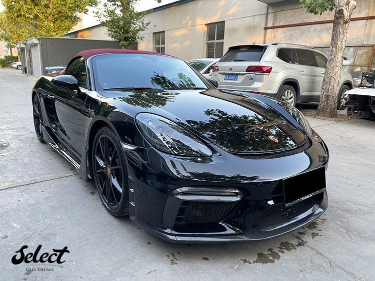 Geex x Freeman Studio Porsche 718 Boxster Carbon Fibre Aero Kit Aftermarket Carbon Fiber Part / Bodykit - Robot Bodykits