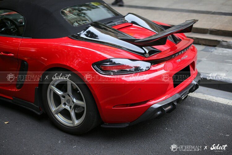 Geex x Freeman Studio Porsche 718 Boxster Carbon Fibre Aero Kit Aftermarket Carbon Fiber Part / Bodykit - Robot Bodykits