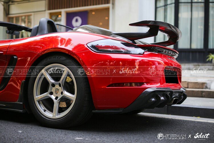 Geex x Freeman Studio Porsche 718 Boxster Carbon Fibre Aero Kit Aftermarket Carbon Fiber Part / Bodykit - Robot Bodykits