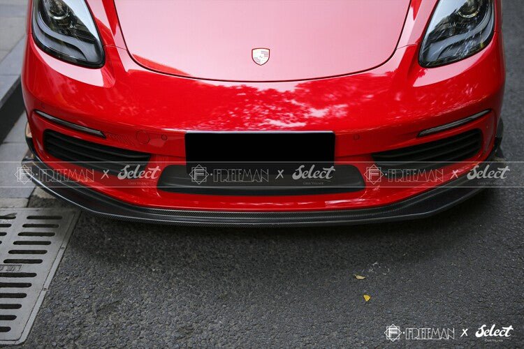 Geex x Freeman Studio Porsche 718 Boxster Carbon Fibre Aero Kit Aftermarket Carbon Fiber Part / Bodykit - Robot Bodykits