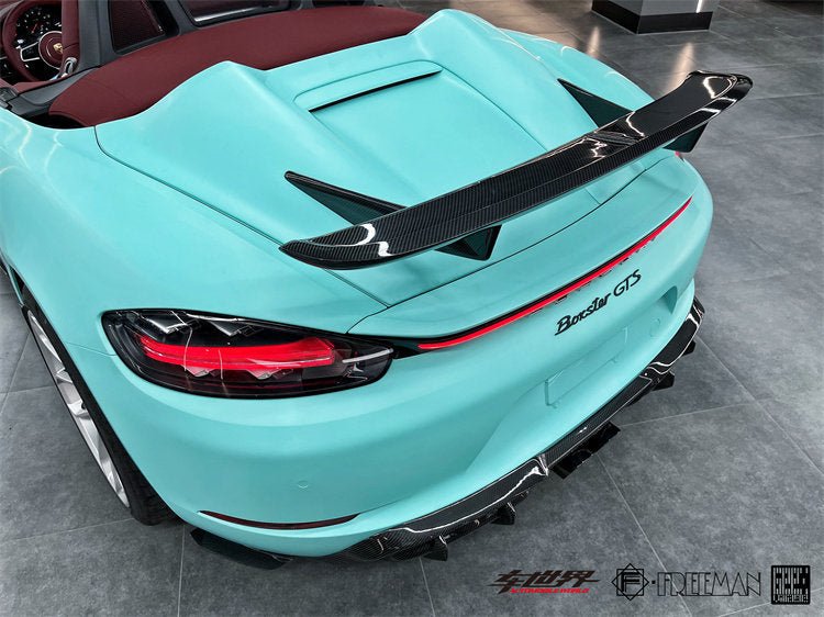 Geex x Freeman Studio Porsche 718 Boxster Carbon Fibre Aero Kit Aftermarket Carbon Fiber Part / Bodykit - Robot Bodykits