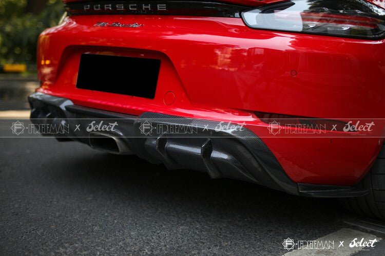 Geex x Freeman Studio Porsche 718 Boxster Carbon Fibre Aero Kit Aftermarket Carbon Fiber Part / Bodykit - Robot Bodykits