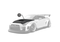 Robot Craftsman Nissan GTR Body Kit R35 Hood / Bonnet