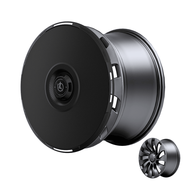 HALODISC 2 Tesla Wheel Covers 丨RTP Aftermarket Carbon Fiber Part / Bodykit - Robot Bodykits