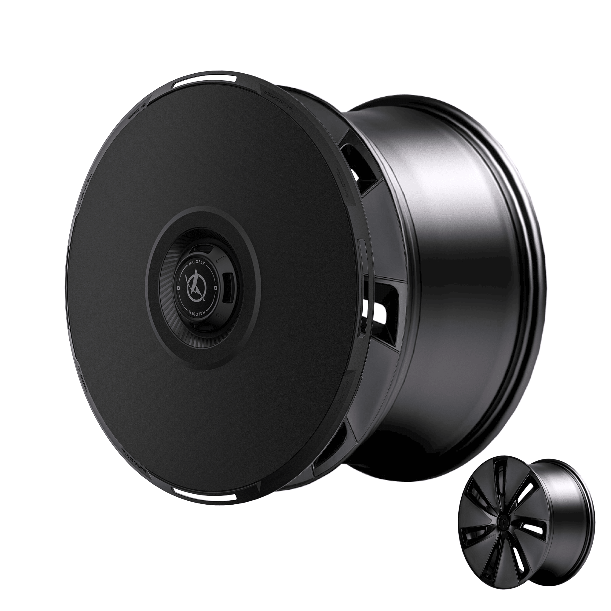 HALODISC 2 Tesla Wheel Covers 丨RTP Aftermarket Carbon Fiber Part / Bodykit - Robot Bodykits