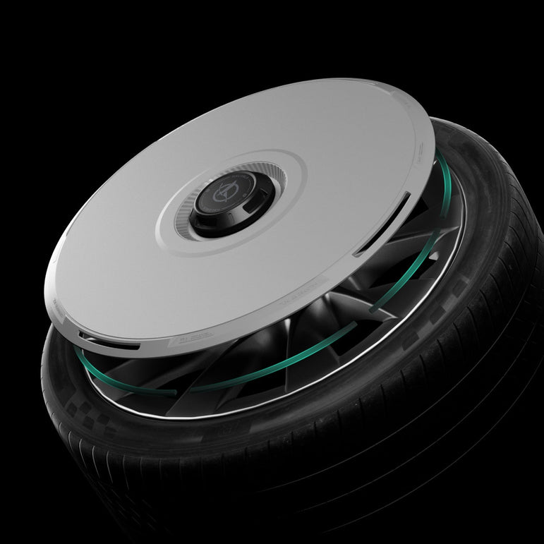HALODISC 2 Tesla Wheel Covers 丨RTP Aftermarket Carbon Fiber Part / Bodykit - Robot Bodykits