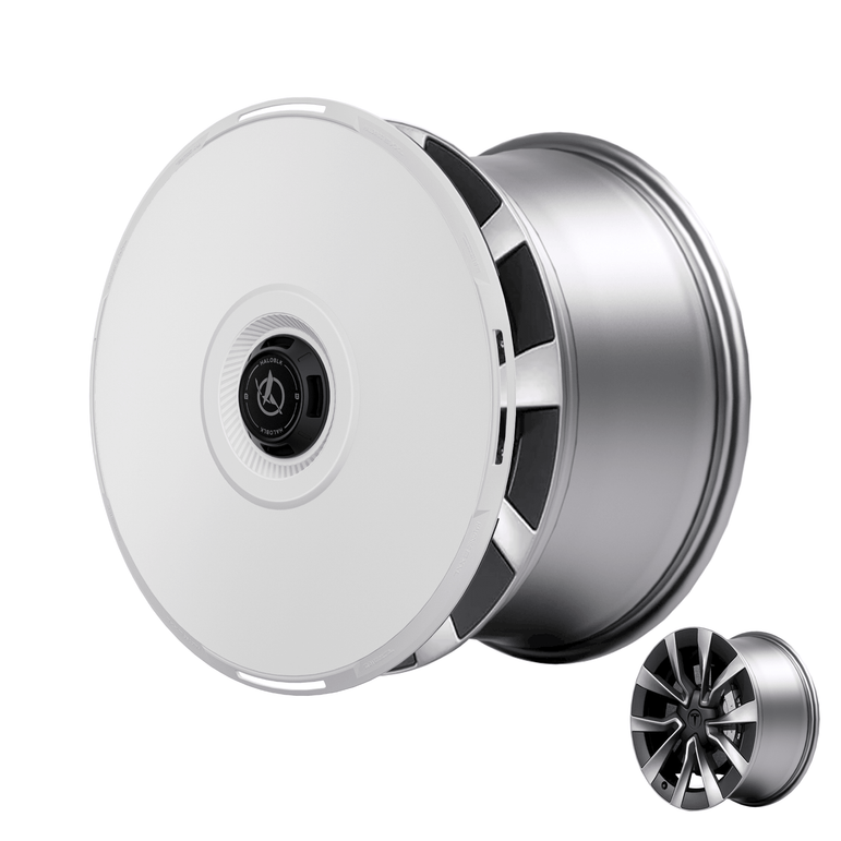 HALODISC 2 Tesla Wheel Covers 丨RTP Aftermarket Carbon Fiber Part / Bodykit - Robot Bodykits
