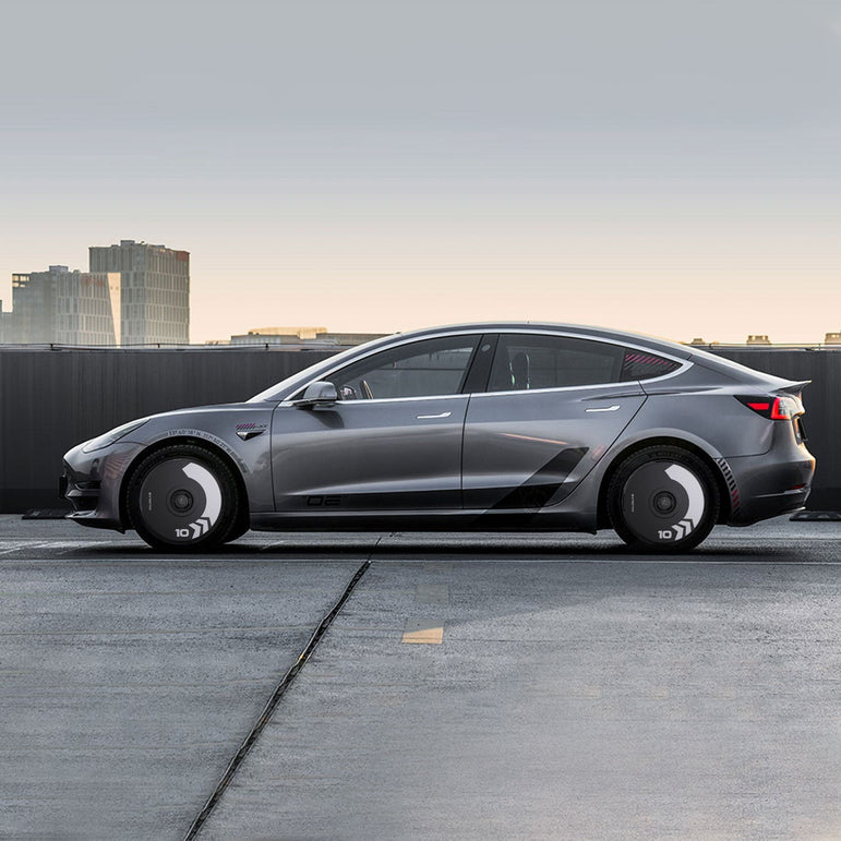 HALODISC 2 Tesla Wheel Covers丨Arrow Aftermarket Carbon Fiber Part / Bodykit - Robot Bodykits