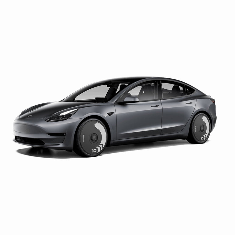 HALODISC 2 Tesla Wheel Covers丨Arrow Aftermarket Carbon Fiber Part / Bodykit - Robot Bodykits