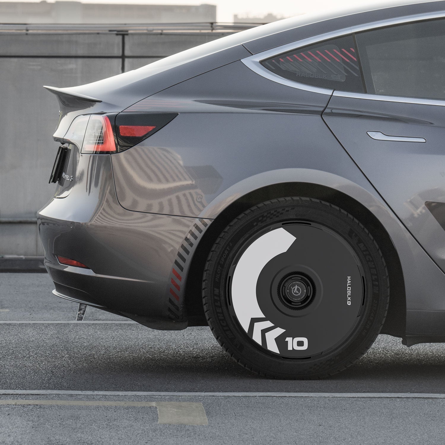 HALODISC 2 Tesla Wheel Covers丨Arrow Aftermarket Carbon Fiber Part / Bodykit - Robot Bodykits