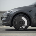 HALODISC 2 Tesla Wheel Covers丨Arrow Aftermarket Carbon Fiber Part / Bodykit - Robot Bodykits