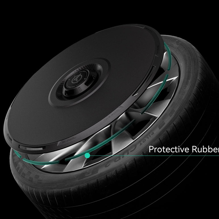 HALODISC 2 Tesla Wheel Covers丨Charging Aftermarket Carbon Fiber Part / Bodykit - Robot Bodykits