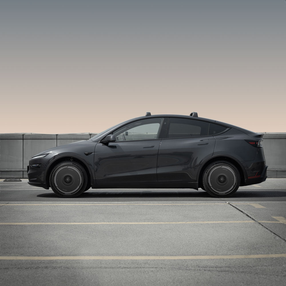 HALODISC 2 Tesla Wheel Covers丨Cyber Track Aftermarket Carbon Fiber Part / Bodykit - Robot Bodykits