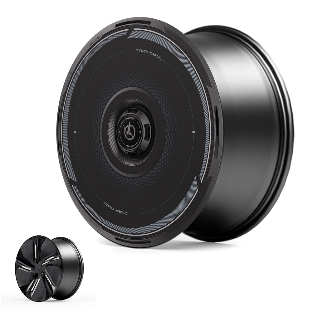 HALODISC 2 Tesla Wheel Covers丨Cyber Track Aftermarket Carbon Fiber Part / Bodykit - Robot Bodykits