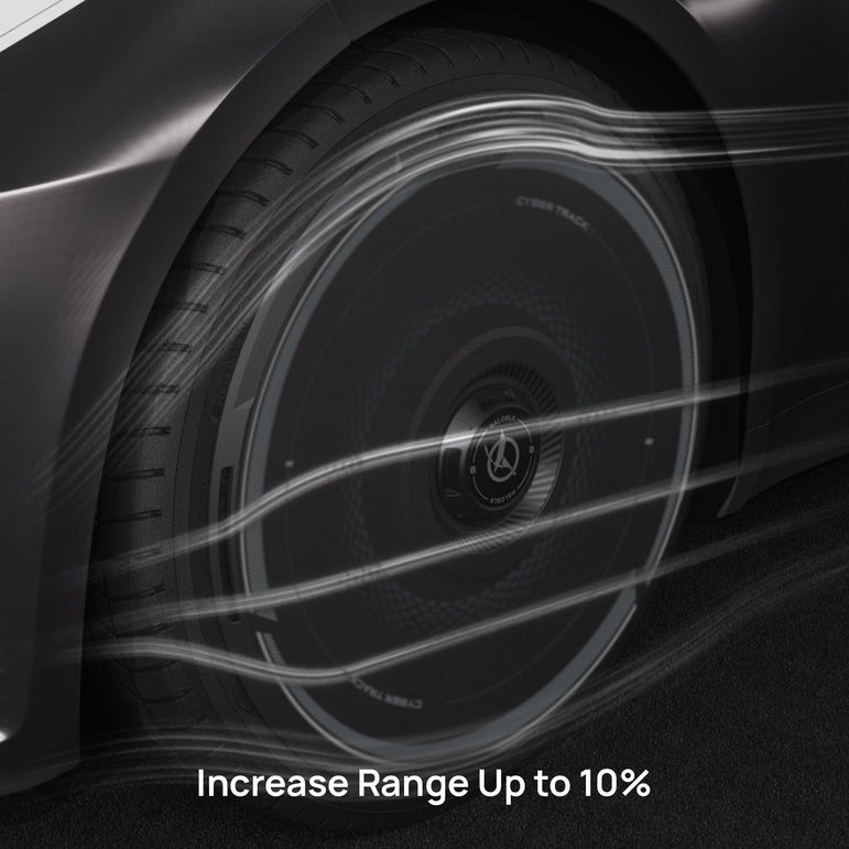 HALODISC 2 Tesla Wheel Covers丨Cyber Track Aftermarket Carbon Fiber Part / Bodykit - Robot Bodykits