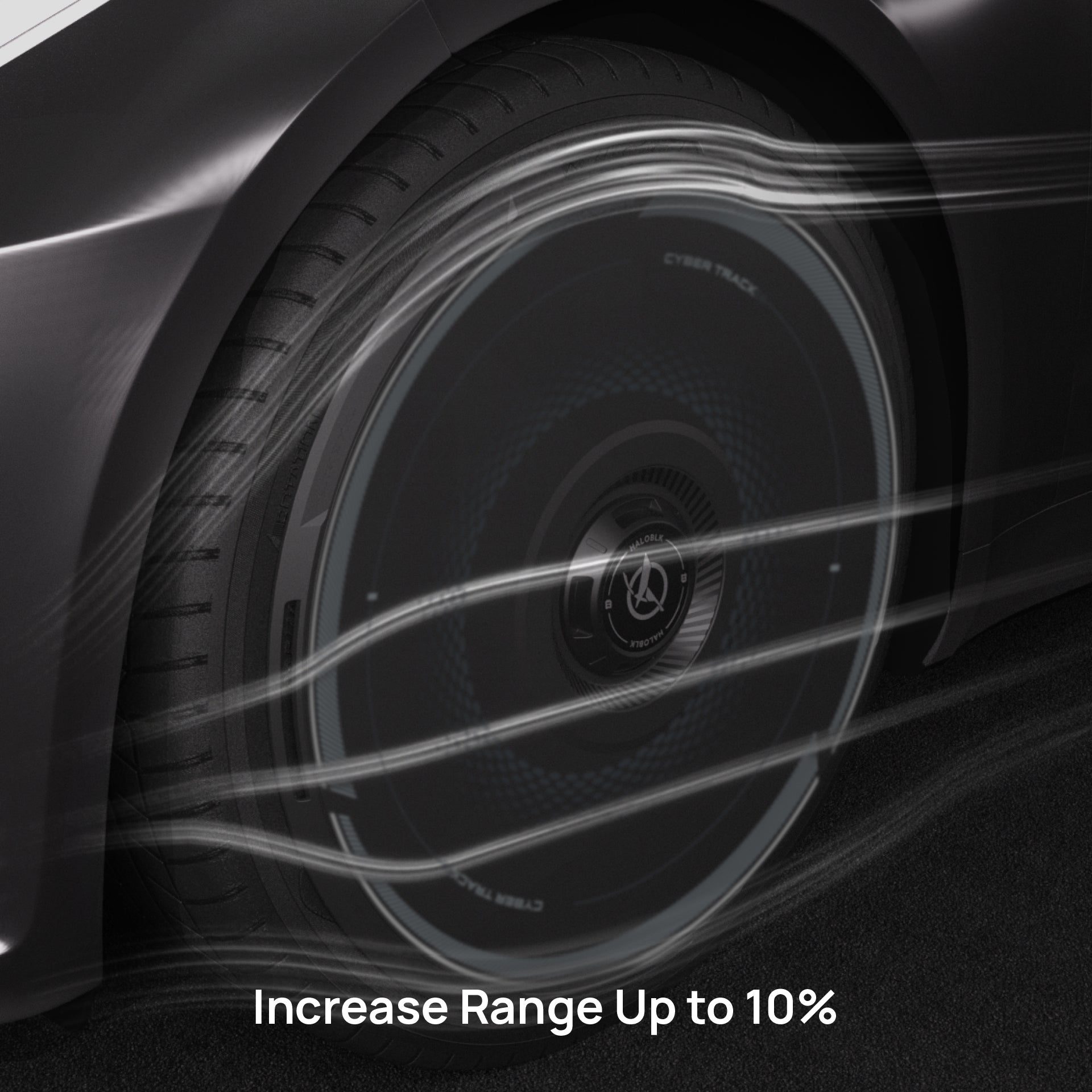 HALODISC 2 Tesla Wheel Covers丨Cyber Track Aftermarket Carbon Fiber Part / Bodykit - Robot Bodykits