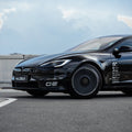 HALODISC 2 Tesla Wheel Covers丨Cyber Track Aftermarket Carbon Fiber Part / Bodykit - Robot Bodykits