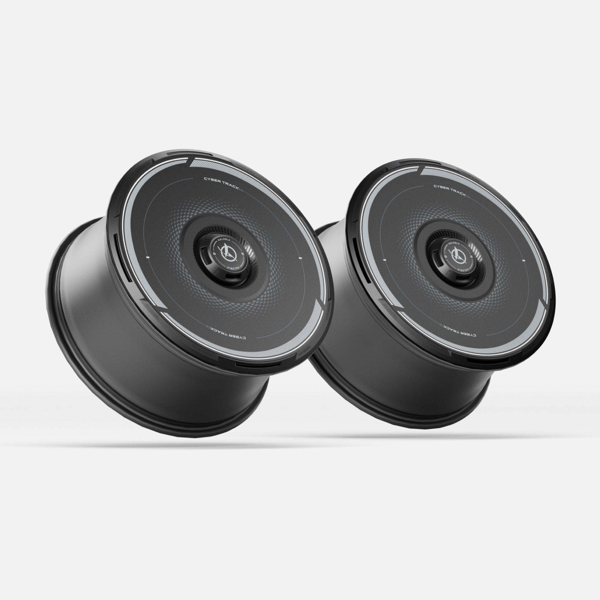 HALODISC 2 Tesla Wheel Covers丨Cyber Track Aftermarket Carbon Fiber Part / Bodykit - Robot Bodykits