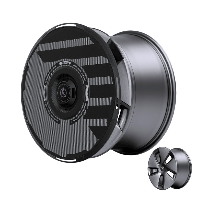 HALODISC 2 Tesla Wheel Covers丨H - Industry Aftermarket Carbon Fiber Part / Bodykit - Robot Bodykits
