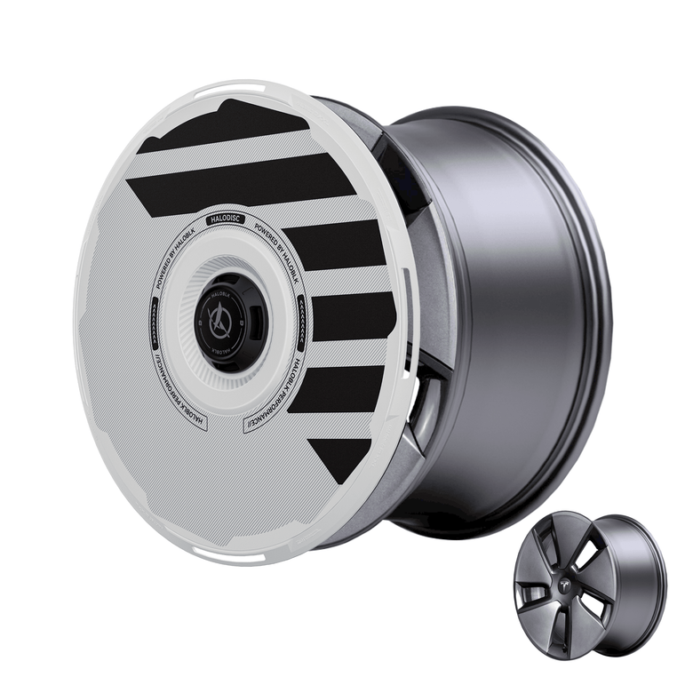 HALODISC 2 Tesla Wheel Covers丨H - Industry Aftermarket Carbon Fiber Part / Bodykit - Robot Bodykits