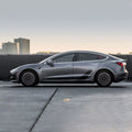 HALODISC 2 Tesla Wheel Covers丨Silver Track Aftermarket Carbon Fiber Part / Bodykit - Robot Bodykits