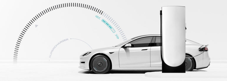 HALODISC 2 Tesla Wheel Covers丨Super Charging Aftermarket Carbon Fiber Part / Bodykit - Robot Bodykits