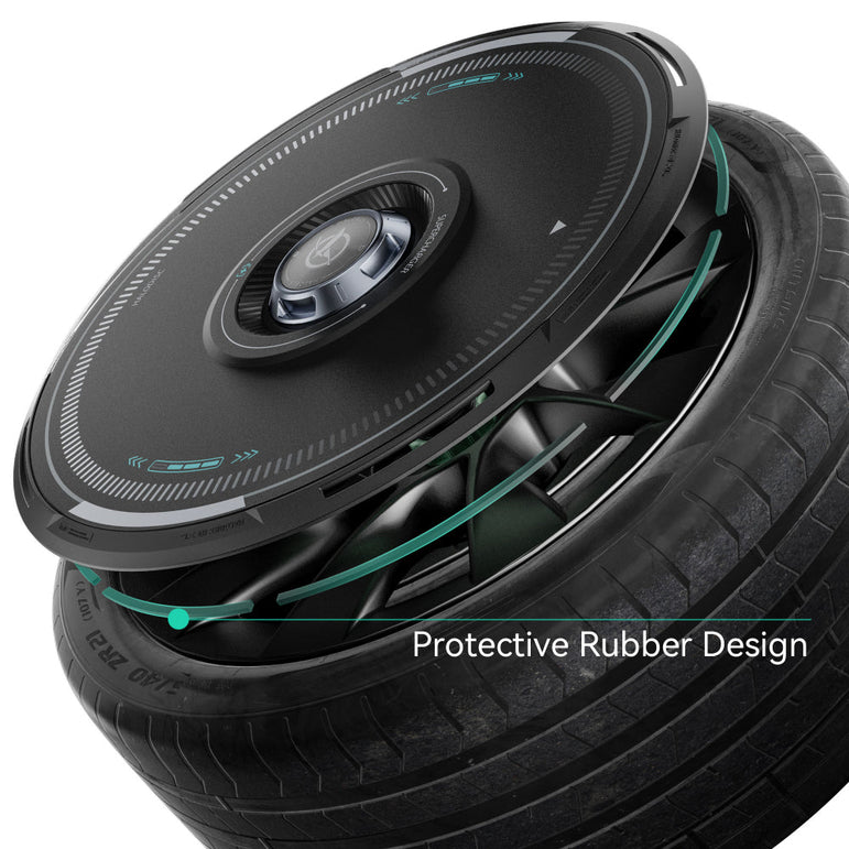 HALODISC 2 Tesla Wheel Covers丨Super Charging Aftermarket Carbon Fiber Part / Bodykit - Robot Bodykits