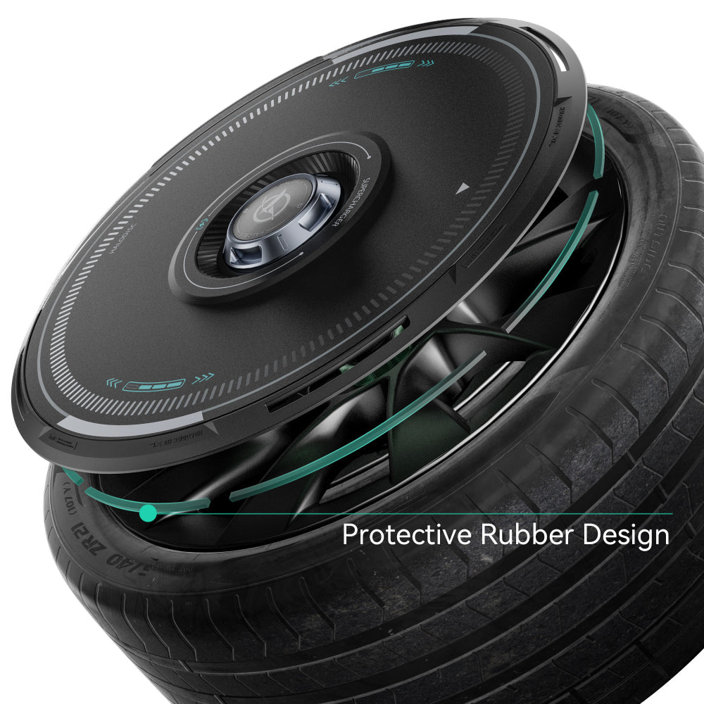 HALODISC 2 Tesla Wheel Covers丨Super Charging Aftermarket Carbon Fiber Part / Bodykit - Robot Bodykits