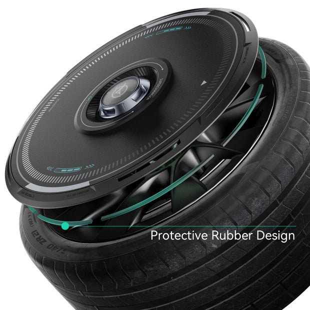 HALODISC 2 Tesla Wheel Covers丨Super Charging Aftermarket Carbon Fiber Part / Bodykit - Robot Bodykits