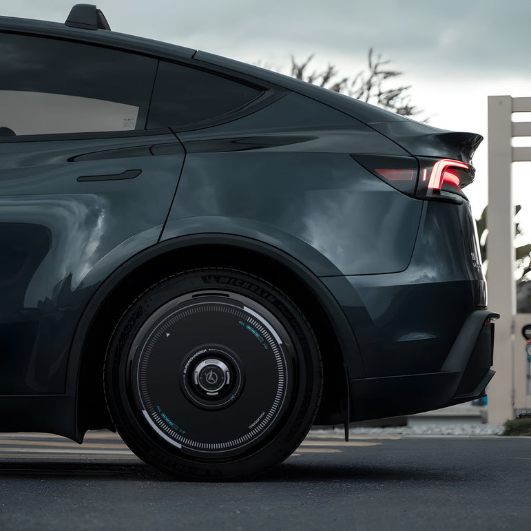 HALODISC 2 Tesla Wheel Covers丨Super Charging Aftermarket Carbon Fiber Part / Bodykit - Robot Bodykits
