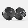 HALODISC 2 Wheel Covers for Tesla | Custom Numbers Series BLACK Aftermarket Carbon Fiber Part / Bodykit - Robot Bodykits