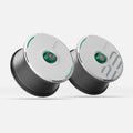 HALODISC 2 Wheel Covers for Tesla | Custom Numbers Series WHITE Aftermarket Carbon Fiber Part / Bodykit - Robot Bodykits