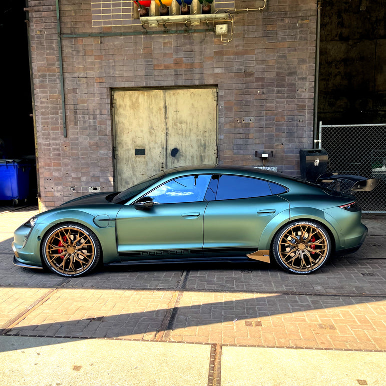 CMST Tuning FRP Widebody Wheel Arches for Porsche Taycan & 4S & Turbo & Turbo S - Robot Bodykits