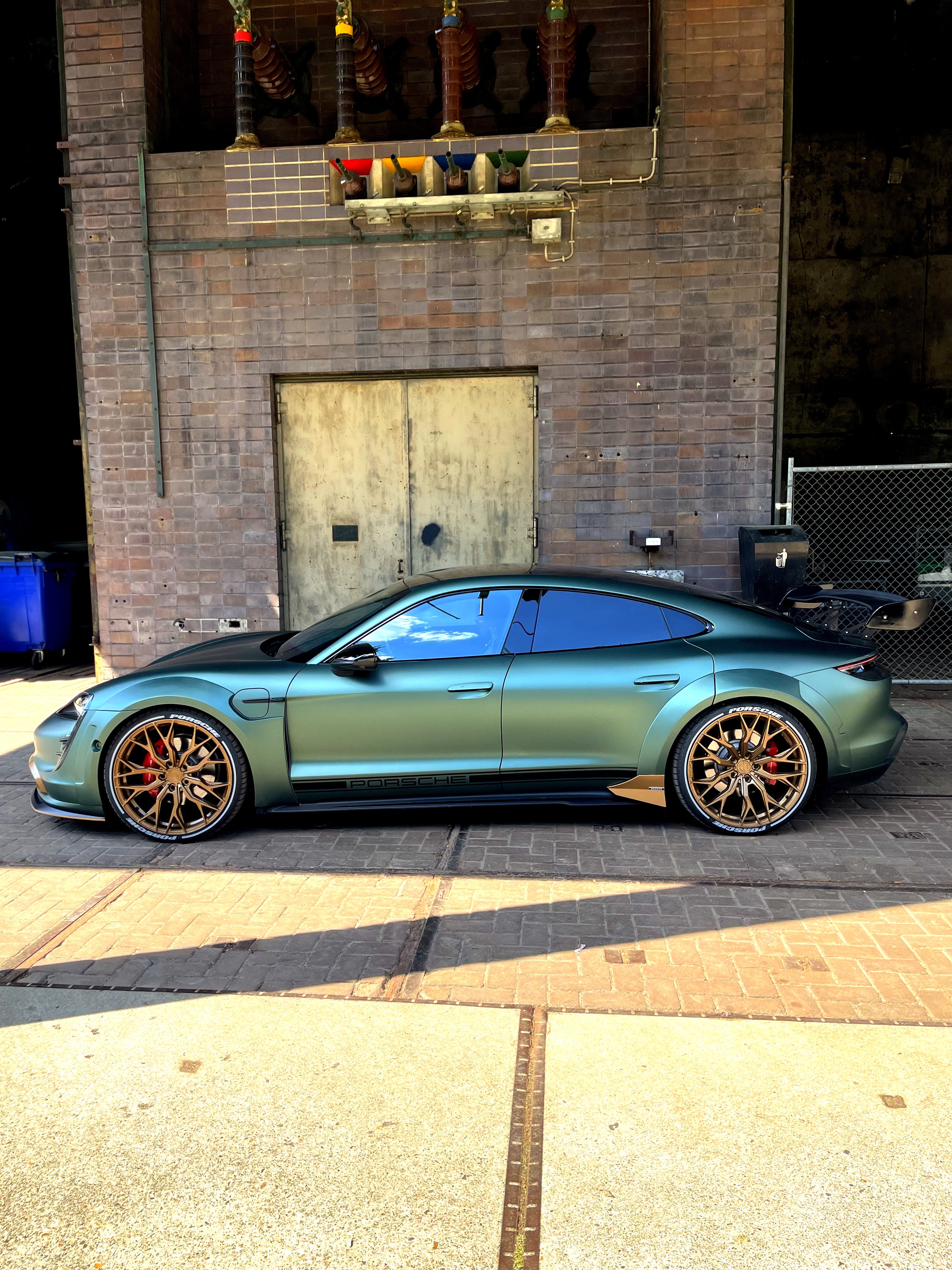 CMST Tuning FRP Widebody Wheel Arches for Porsche Taycan & 4S & Turbo & Turbo S - Robot Bodykits