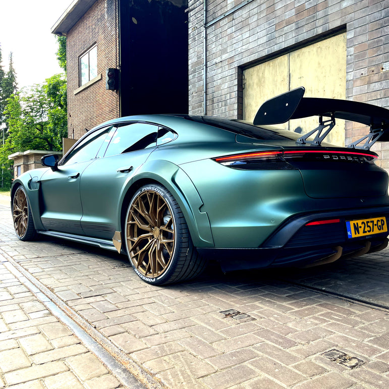 CMST Tuning FRP Widebody Wheel Arches for Porsche Taycan & 4S & Turbo & Turbo S - Robot Bodykits