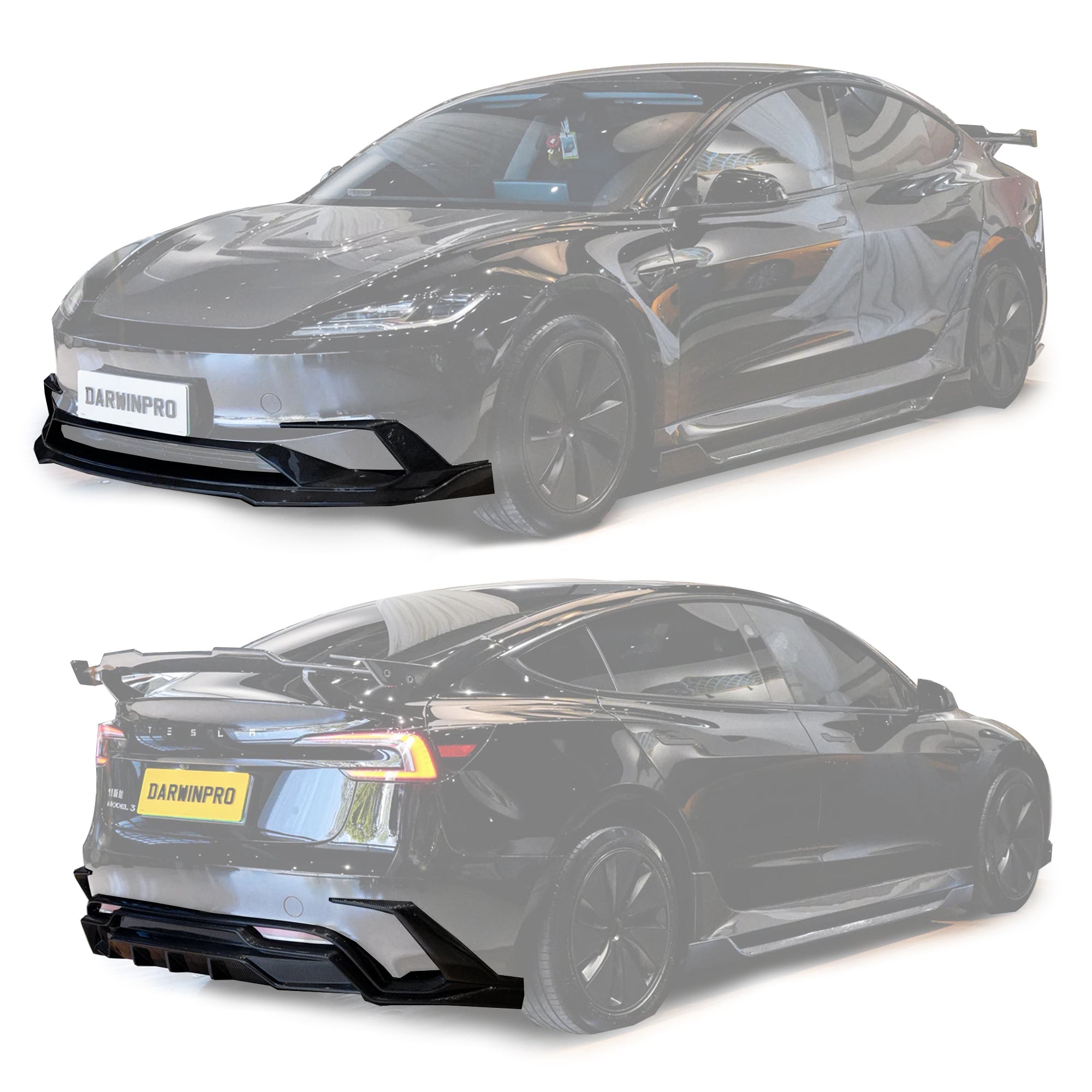 IMP Design Tesla Model 3 Highland RWD AWD Carbon Fiber Body Kit Aftermarket Carbon Fiber Part / Bodykit - Robot Bodykits